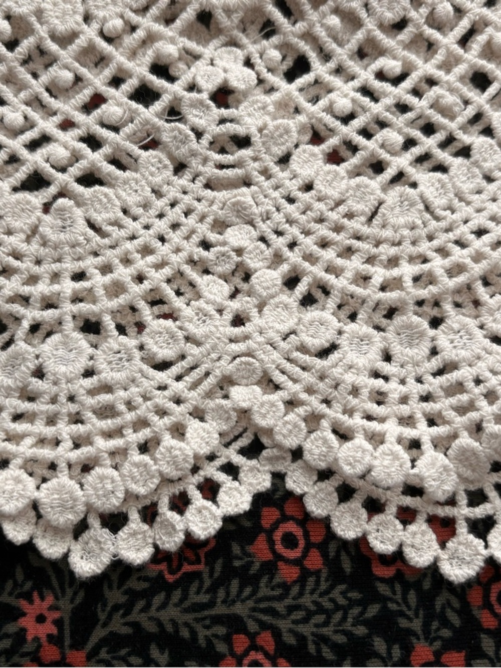 Maurices Cream Crochet Tank Top - Picture 6 of 9